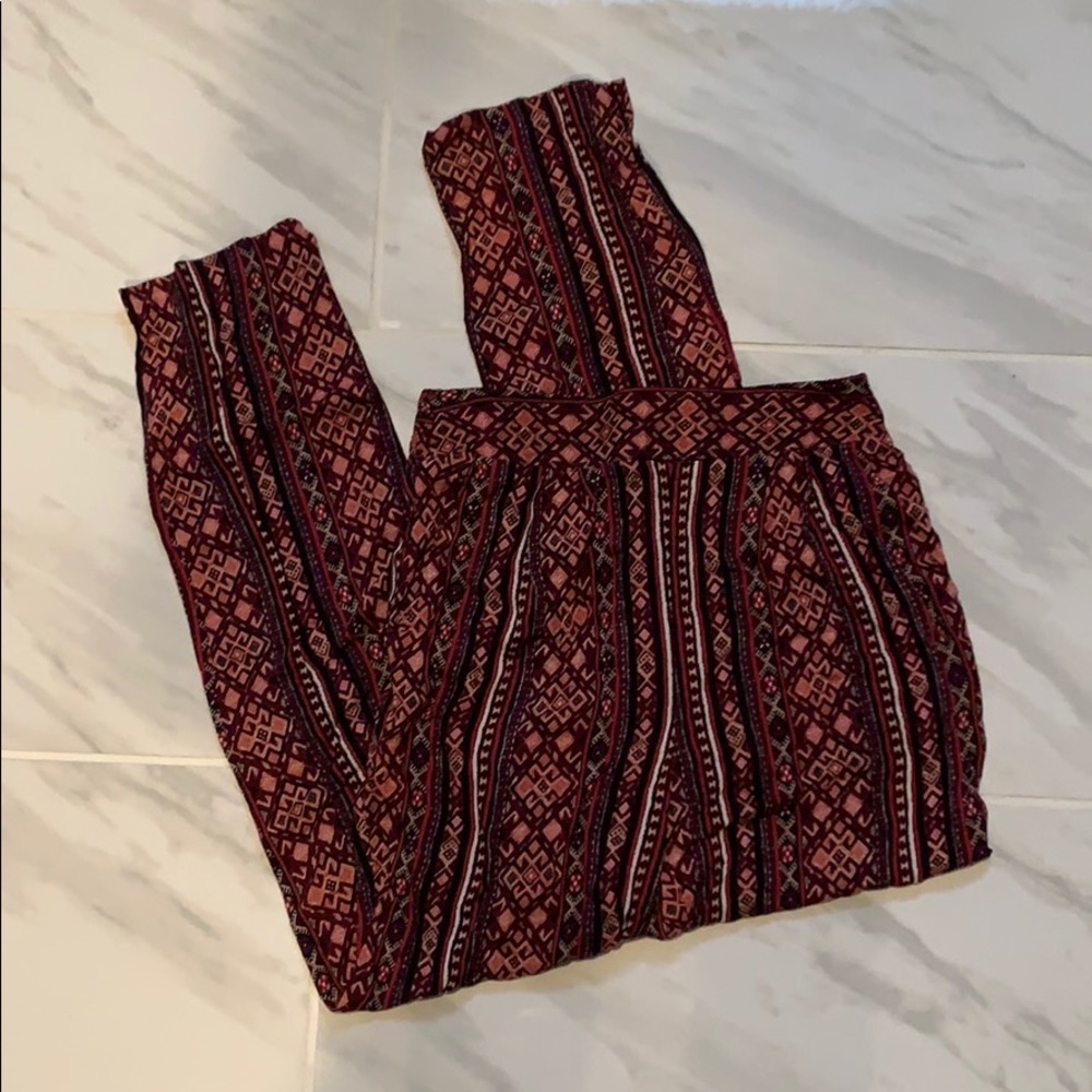 Tribal pattern pants
